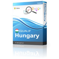 IQUALIF ハンガリー イエロー、プロフェッショナル、ビジネス、スモールビジネス