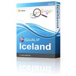 IQUALIF アイスランド イエロー、プロフェッショナル、ビジネス、スモールビジネス