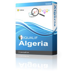 IQUALIF 阿爾及利亞 黃色，專業人士，商業，小型企業